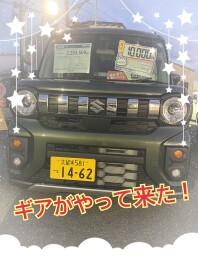 展示しています！　＃スペーシアギア　＃ディスプレイしました